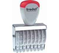 Trodat Tampon numéroteur 1548 – 8 chiffres – Hauteur 4 x 32 mm