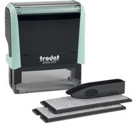 trodat 180862 trodat Ensemble de tampons texte Printy 4913 Typomatic, vert pastel