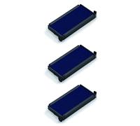 Trodat Cassette d'encre de rechange pour tampon Printy 4912 - Lot de 3 - Bleu