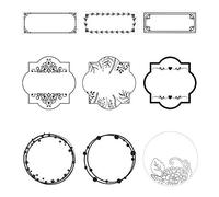 Trodat 36 étiquettes adhésives Vintage adaptées pour le tampon Trodat Vintage - Idéal pour vos créations de scrapbooking : cartes de vœux, carnet de voyage, créations en tout genre