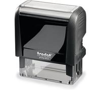 Trodat Tampon texte automatique Printy 4.0 4913 – 58 x 22 mm – Noir