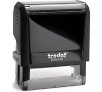Trodat Tampon texte automatique Printy 4.0 4913 – 58 x 22 mm – Noir