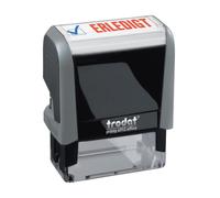 Trodat 4912 Office Printy Tampon encreur avec formule commerciale en allemand "E