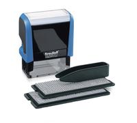 Trodat 4912 Printy Typo D-I-Y Stamp Kits Ink Tweezers and Lettering 3mm 4mm 4 Li