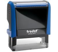 TRODAT Tampon X-print 4912 Formule Commerciale Texte + Picto "DUPLICATA" Bleu
