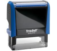 Trodat Tampon encreur X-Print – Certifié conforme – 44×15 mm – Encrage auto rechargeable – Bleu
