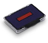 Trodat Cassette d'encrage de remplacement pour tampon 6/4750/2 78253 41 x 24 mm (l x H) rouge-bleu 2 pc(s)