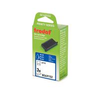 Trodat Cassette d'encre de rechange pour tampon Printy 4915 - Lot de 3 - Bleu