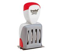 Trodat CLASSIC Tampon dateur 54 x 30 mm (l x H) gris clair, rouge