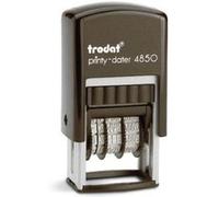 Trodat Printy-Dater Tampon dateur 23 x 12 mm (l x H) noir