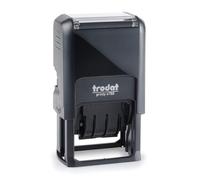 trodat Datumstempel Printy-Dater 64249 41x24mm BEZAHLT gr/sw