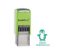 trodat 163235 trodat timbre de motivation Edy "Pingouin", vert