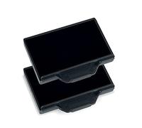 Trodat Lot de 2 cassettes d'encre noire 6/56 - Encre pour tampons Professional Line 5117, 5204, 5206, 5460-L, 5465, 5558-PL, 55510-PL et 5466PL - Encre à base d'eau - Empreinte nette - Recharge idéale
