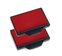 Trodat Cassette d'encrage de rechange 6/56 – Pack de 2 – Rouge