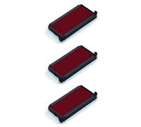 Trodat Cassette d'encrage Printy 6/4912 - Rouge - Lot de 3