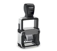 Numéroteur trodat metal professional line 5546 4.0 acier inoxydable 6 bandes chiffres hauteur 4mm