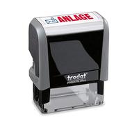 Trodat Office Printy 4912 Tampon encreur auto-encreur Bleu/rouge 47 x 18 mm