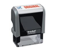 Trodat Office Printy 4912 Tampon encreur avec formule commerciale ORIGINAL Gris