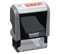 trodat Officestempel Printy 4.0 grau "GEBUCHT" 4912