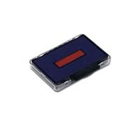 Trodat Cassette d'encrage de rechange 6/53/2 Bleu/Rouge Pack de 2