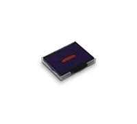 Trodat pack de 2 cassettes dencrage 6 57 2 bleu rouge 83498