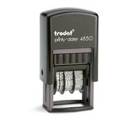 Trodat Printy-Dater Tampon dateur 23 x 12 mm (l x H) noir