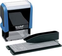 trodat Tampon automatique à texte Typo Printy Set 4911 3 lignes