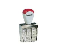 Trodat tampon dateur francais 1010 mois en lettre 4 x 26 mm
