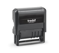 Trodat Tampon dateur multiformules Printy 4817A - 12 formules - 4 mm - Noir