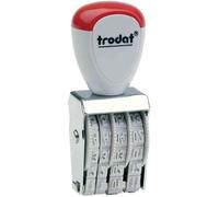 Trodat Tampon dateur 1004 – Mois en chiffres – Hauteur 3 mm