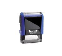 Trodat tampon encreur printy 4.0 4911, bleu 44722