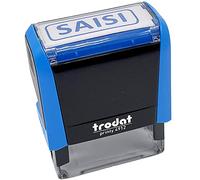 Trodat Tampon X-print 4912 Formule Commerciale Texte + Picto "SAISI LE" bleu