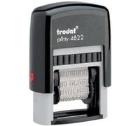 Trodat wortbandstempel printy 4822, ohne datum, schwarz 51 4822 G