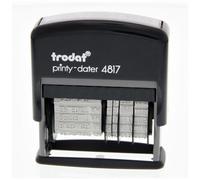 trodat Wortbandstempel Printy Dater 4817, mit Datum, SB- für den Markt: D - L - A - CH (51 48171)