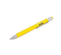 Troika Stylo multifonction Construction à bille Jaune