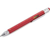 TROIKA PIP20/RD, Stylo technique, Noir, Rouge, Argent, 1 mm, Laiton