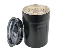 Troika Tasse isotherme à expresso Doppio, unisexe, pour adulte, noir, 1 pièce (1 pièce)