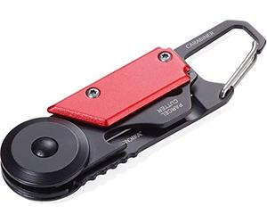 Troika Unisexe - Adulte Egon Mini Outil Rouge/Noir, 86 x 25 x 10 mm