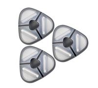 Trois Acier Inoxydable Éplucheur pour Légumes 3 Pièces Cuisine | Poignée PP Confortable, Nettoyage Facile, Rangement Simple, Accessoire Petit Râpeur, Trancheur et Broyeur