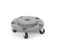 Trolley pour Poubelle Ronde AmerBox 691038 Gris 455x(H)165mm - Hendi