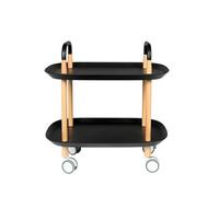 TROLLEY - Service avec roulettes Noir
