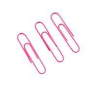 Trombones colorés 250/500/1000 pièces pour bureau, maison, fournitures scolaires