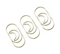 Trombones créatifs en forme de cœur, trombone, D | Pince à classeur multifonction en acier haute résistance pour décoration scolaire, solution de classement