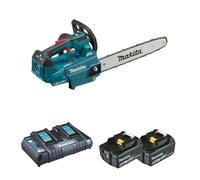 Makita Tronçonneuse sans fil DUC356PT2B Li‑ion 2×18 V 5,0 Ah 35 cm