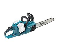 Makita DUC 353 PT2 Tronçonneuse à chaîne sans fil 36V ( 2x18V ) Brushless 35 cm + 2x 5,0 Ah batterie + chargeur double