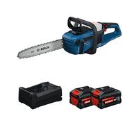 Tronçonneuse 40cm GKE 18V-40 + 2 Batteries EXPERT 5,5 Ah + 1 Chargeur GAL 12V/18V-80 BOSCH