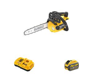 Tronçonneuse 54V 30 cm DCMCST632N-XJ + 1 batterie 54V 9 Ah + 1 chargeur DCB118-QW DEWALT