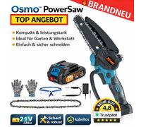 Tronçonneuse à batterie Osmo™ PowerSaw - Mini tronçonneuse électrique portative - Kit professionnel
