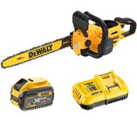 Tronçonneuse à chaîne sans fil 54 volts 45cm - DEWALT - avec 1 batterie 54V 3.0Ah - chargeur - DCMCS574X1-QW