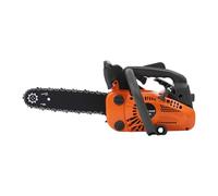 Tronçonneuse à essence 25,4 cm³ - 1,22 CV - Épée de 30 cm - Tronçonneuse | Moteur 2 temps à 2 temps avec carburateur à membrane, interrupteur arrière automatique et réservoir de 230 ml pour une